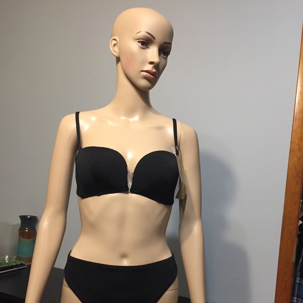 New bikini swimsuit by Gottex black size 12